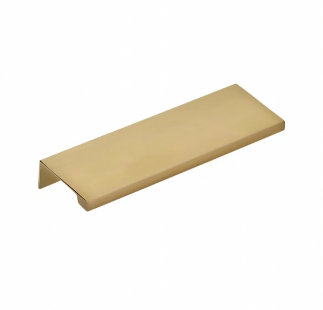 Cabinet Edge Pull 10" Matte Black