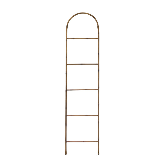 Bamboo Finish Metal ladder Shop Holland House