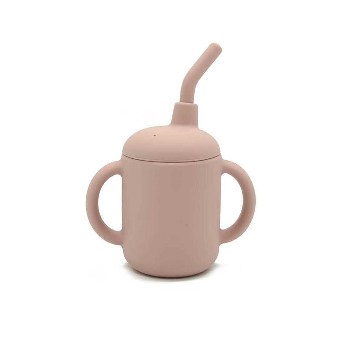 Sippy Cup with Straw Color: Blush