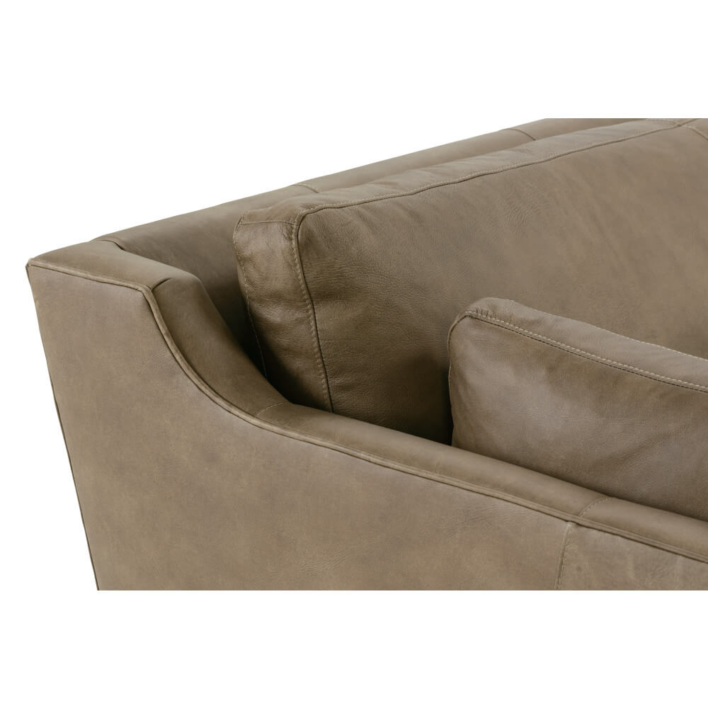 Sylvie Leather Sofa - Thumbnail 5