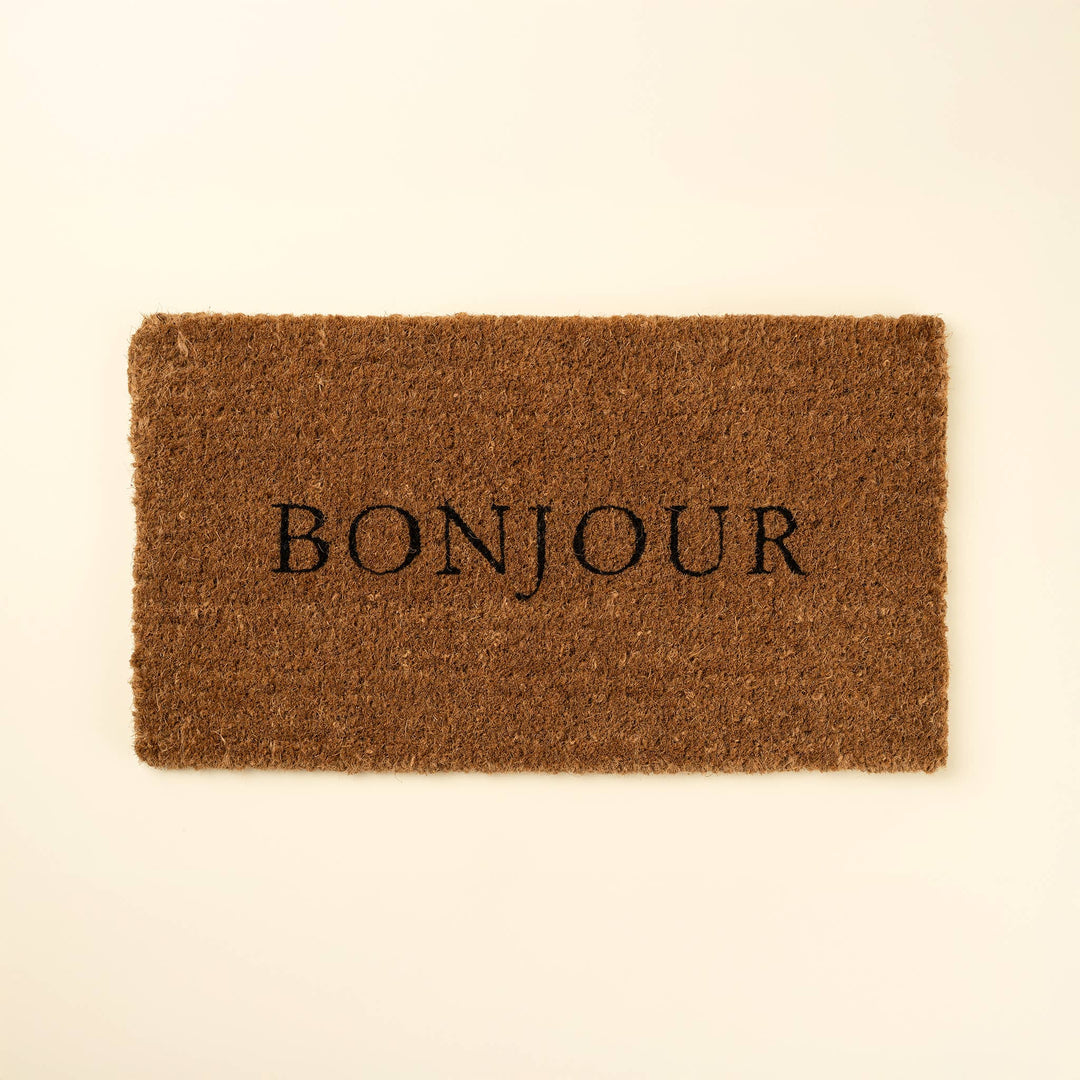 Bonjour Coir Doormat