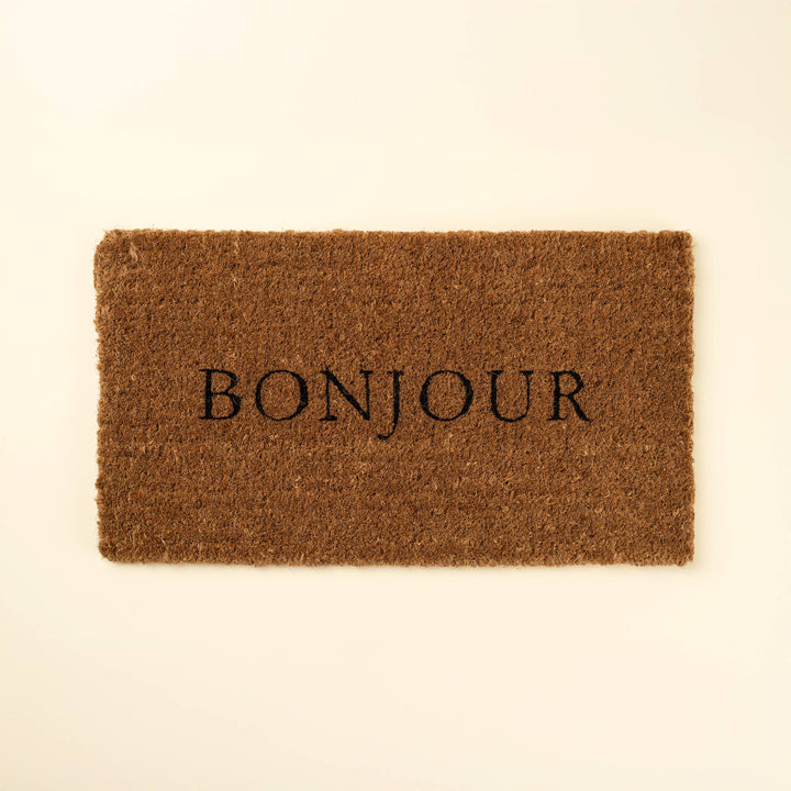 Bonjour Coir Doormat