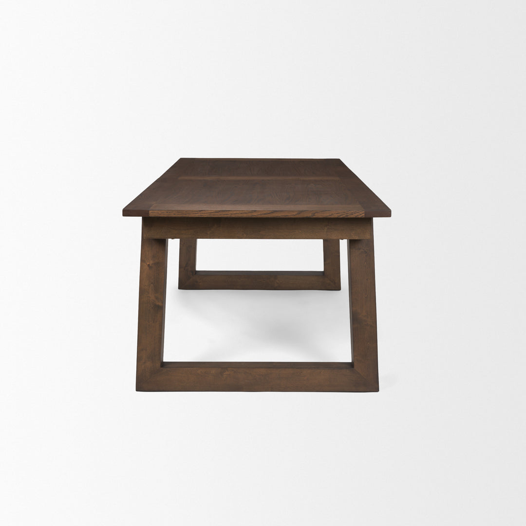 Takota Dark Brown Extendable Dining Table