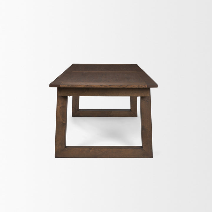 Takota Dark Brown Extendable Dining Table