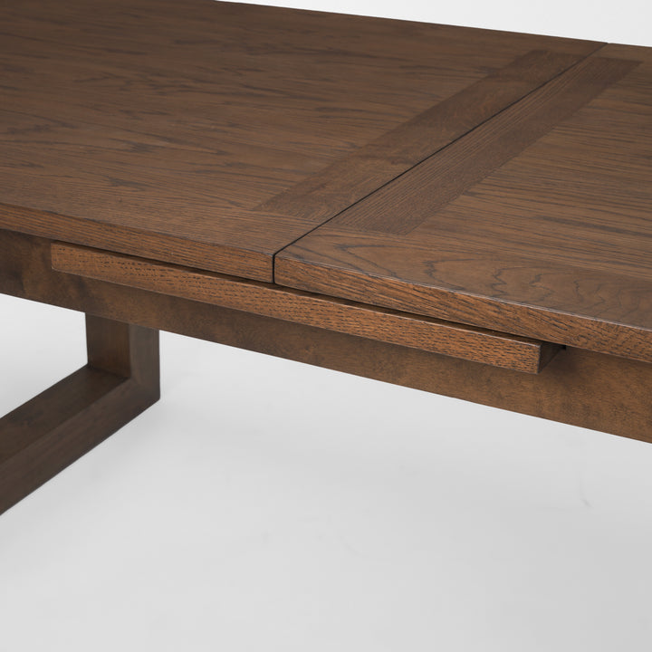 Takota Dark Brown Extendable Dining Table