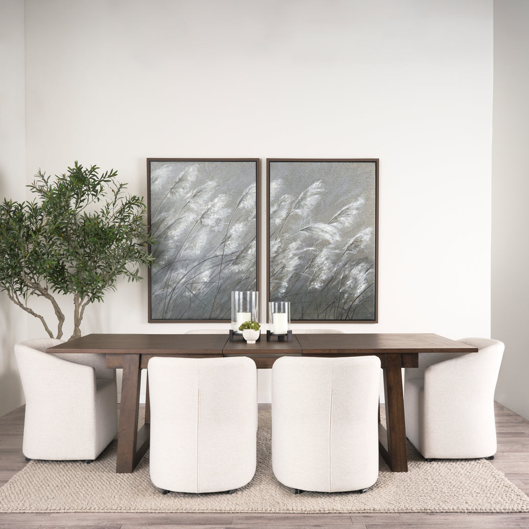 Takota Dark Brown Extendable Dining Table