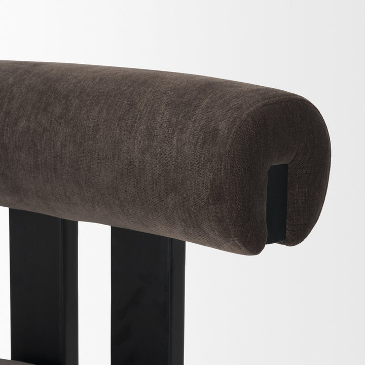 Tribeca Open Back Charcoal Dining Chair
