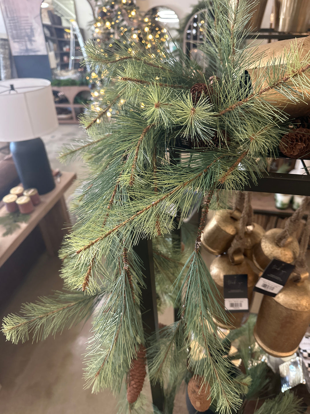 4' BLACK HILLS PINE/CONE HNG VINE