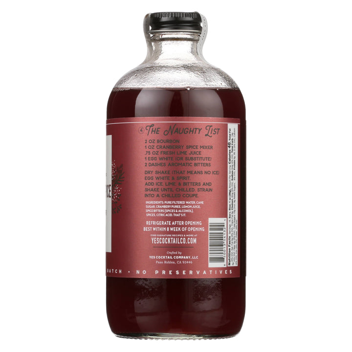 Cranberry Spice Cocktail Mixer