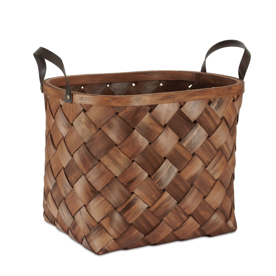 Wooden Baskets, Set of 3