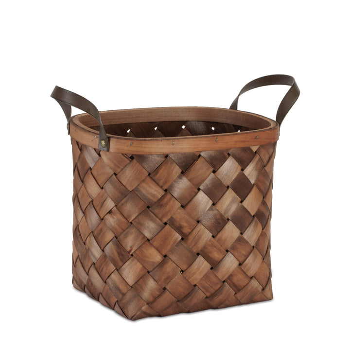 Wooden Baskets, Set of 3