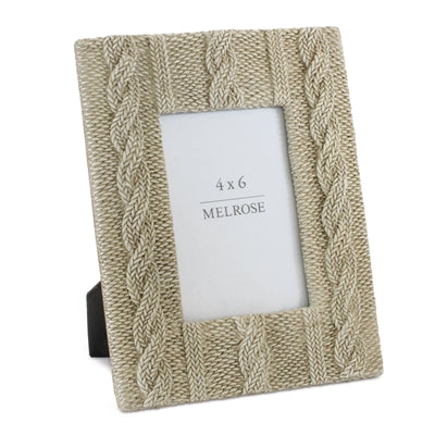 Braided Resin Photo Frame
