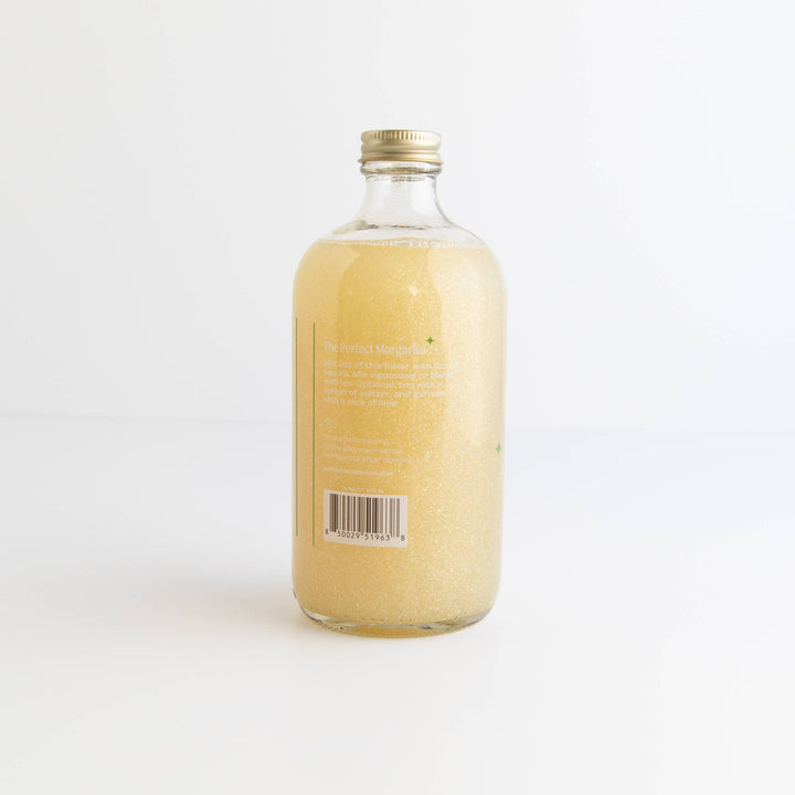 margarita drink mixer with edible glitter
