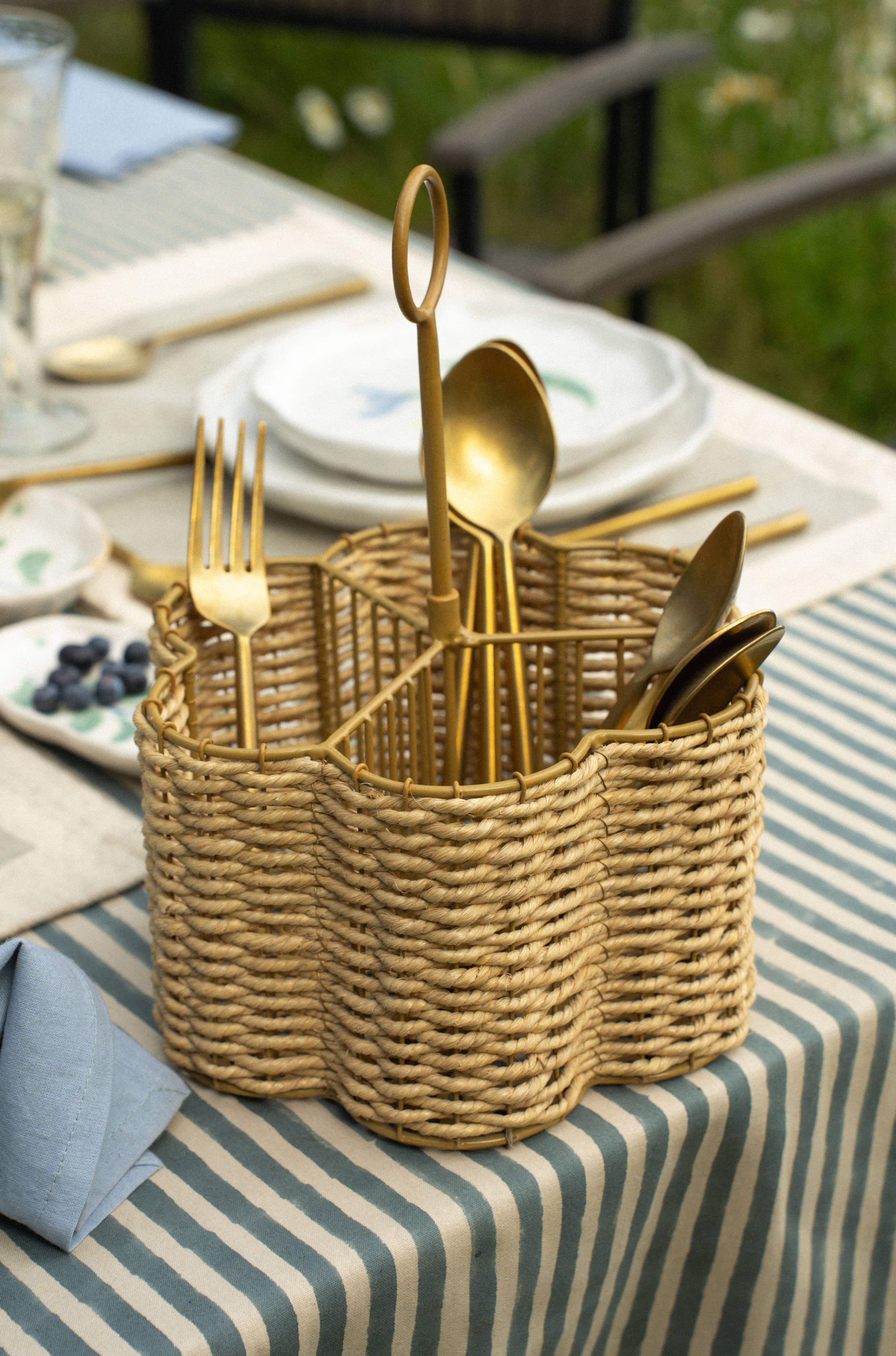Holland House Cutlery Holder - Thumbnail 3