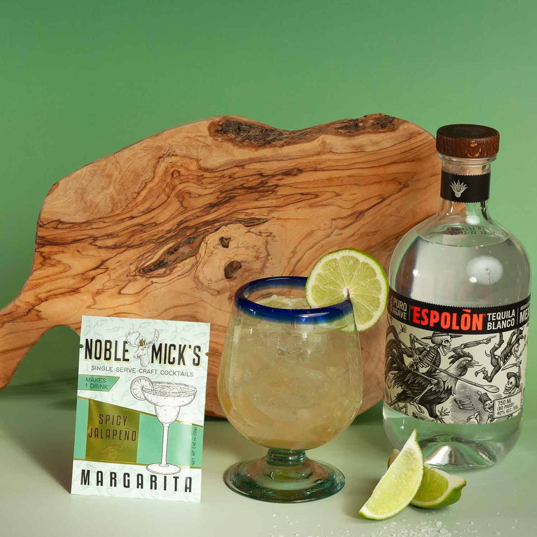 Noble Mick's spicy jalapeno cocktail mix packet 
