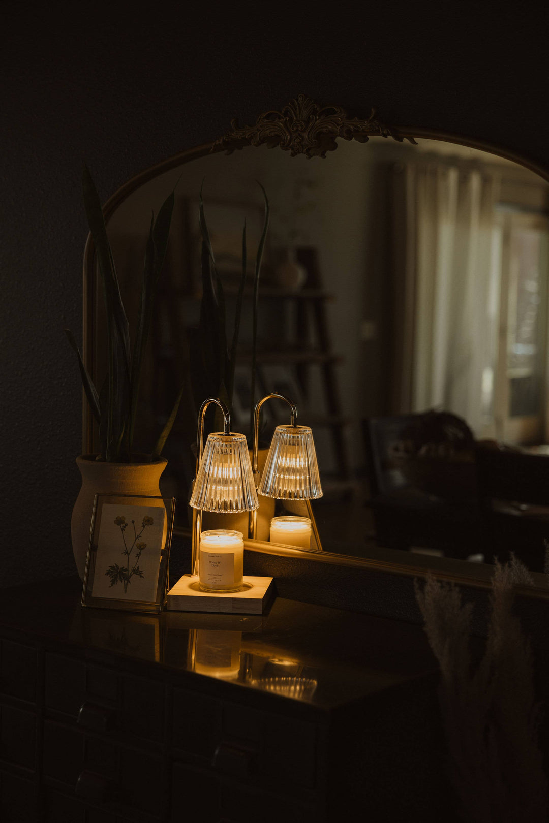 LAMP CANDLE WARMER - Dimmable, Timer, Adjustable