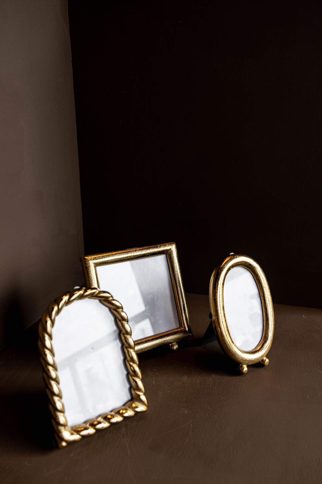 Brushed Brass Photo Frame: Square