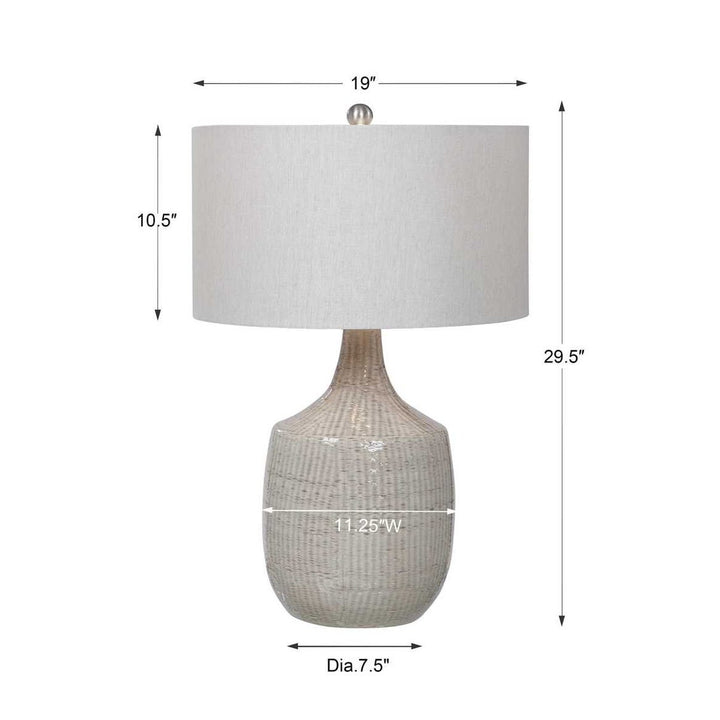 Felipe Table Lamp - Light Gray