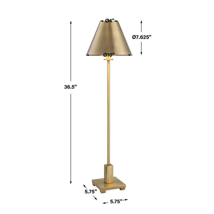 Pilot Buffet Lamp - Brass