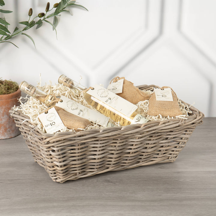 Rectangular Basket in Kubu Grey
