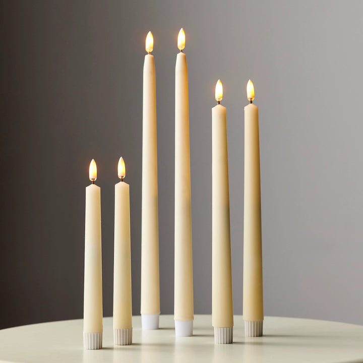 Ivory Taper Candles