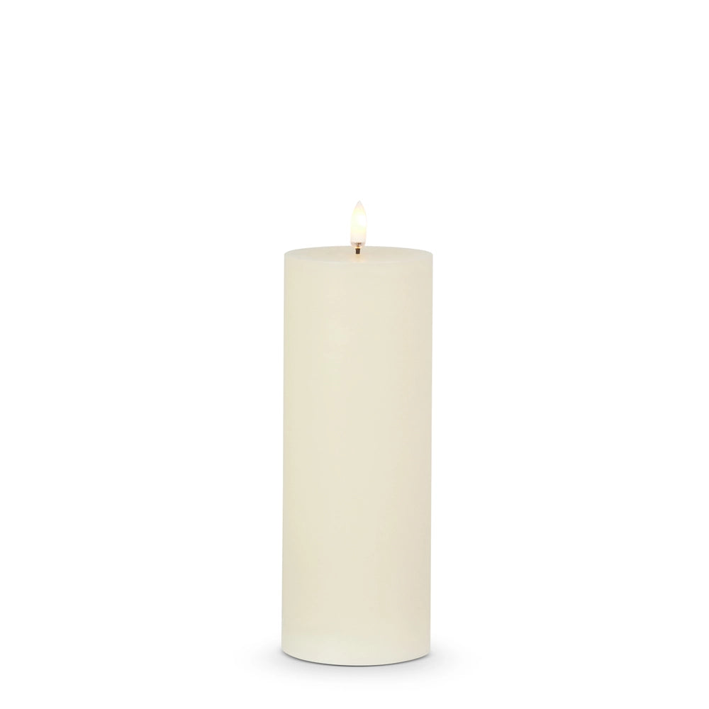 Ivory Pillar Candle