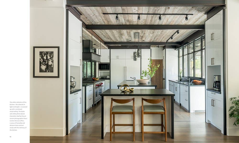 page of Modern West photography book