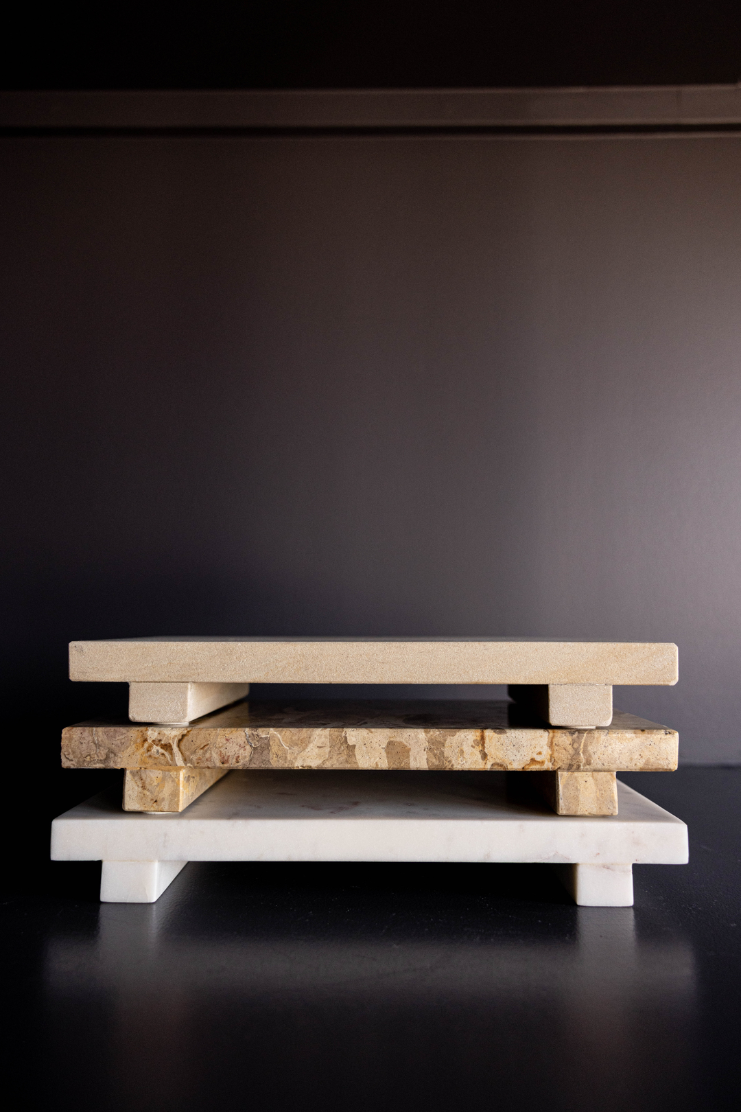 Chocolate Marble Trivet Riser