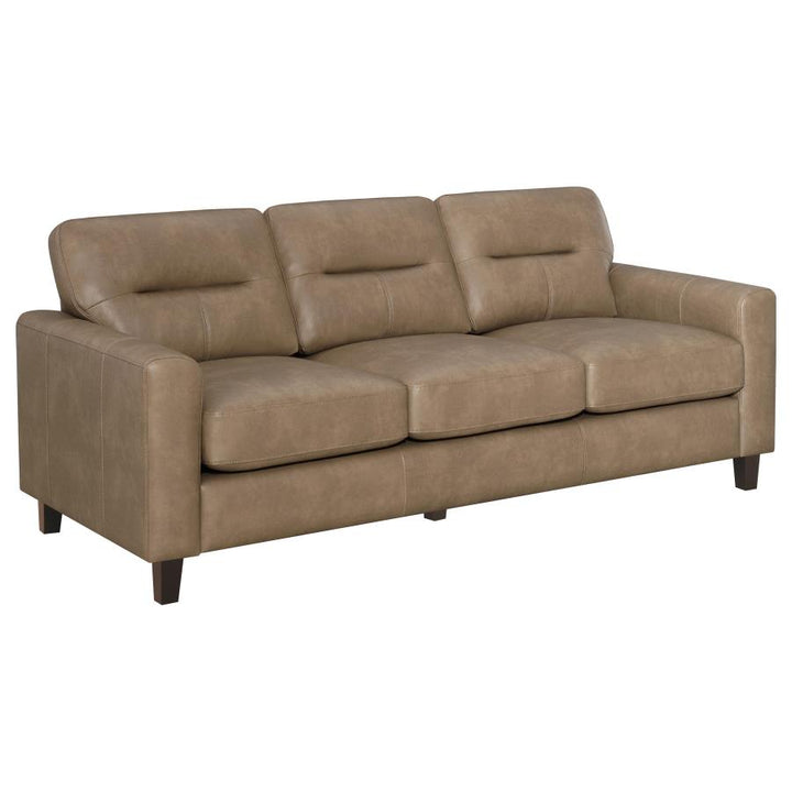 Scotland Faux Leather Sofa