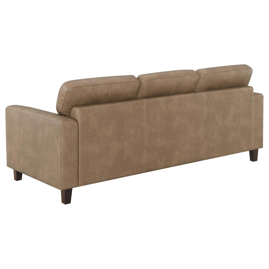 Scotland Faux Leather Sofa