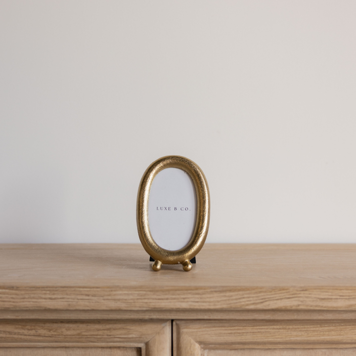 Brushed Brass Photo Frame: Square