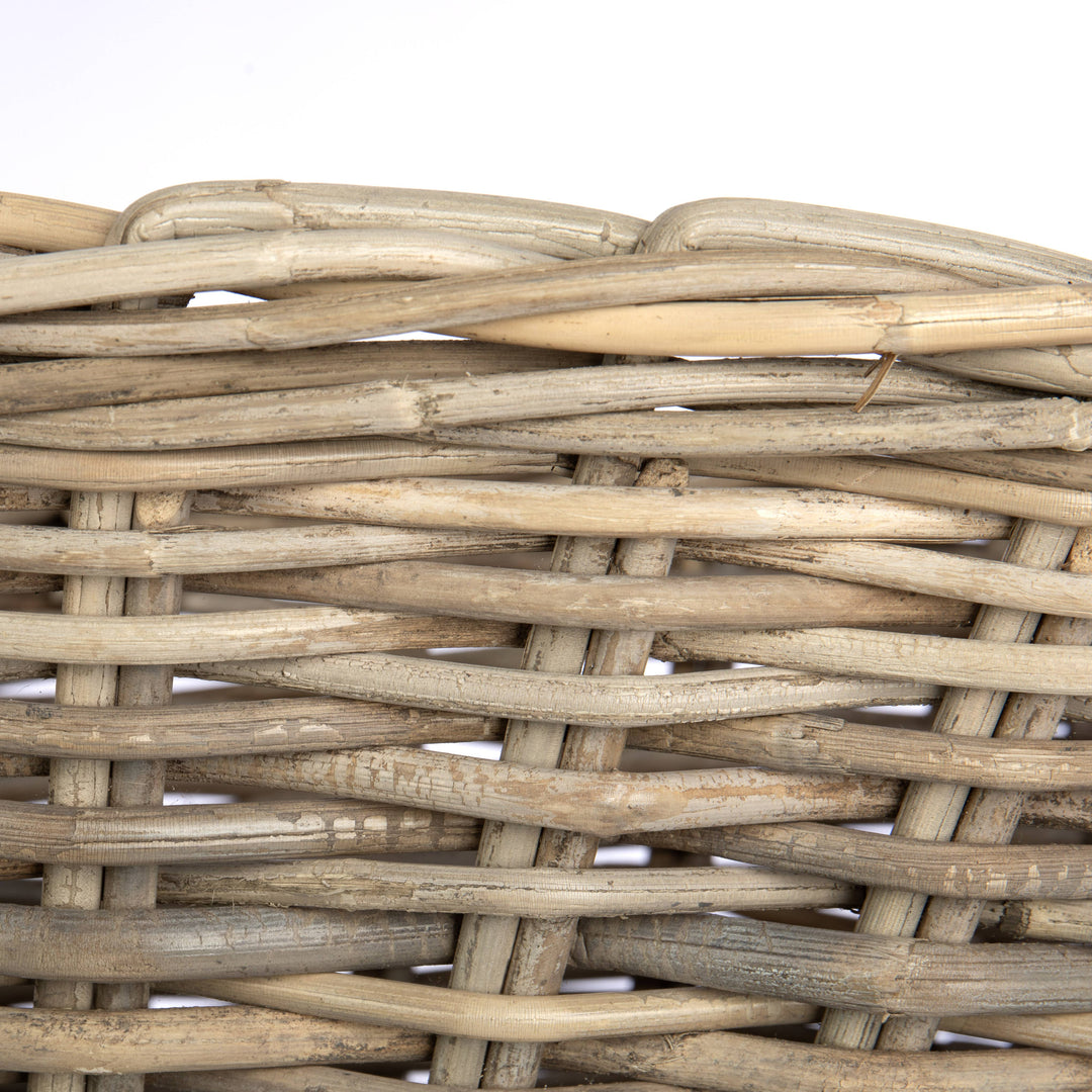 Rectangular Basket in Kubu Grey