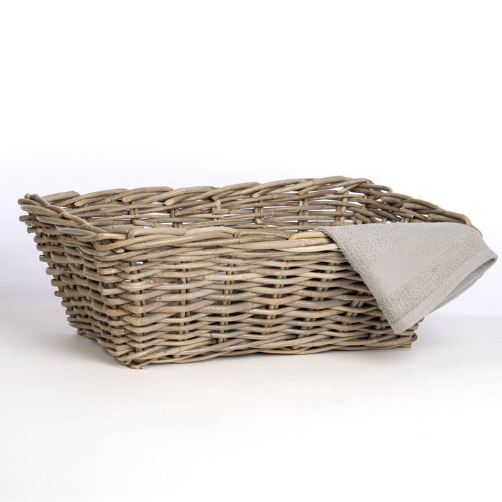 Rectangular Basket in Kubu Grey