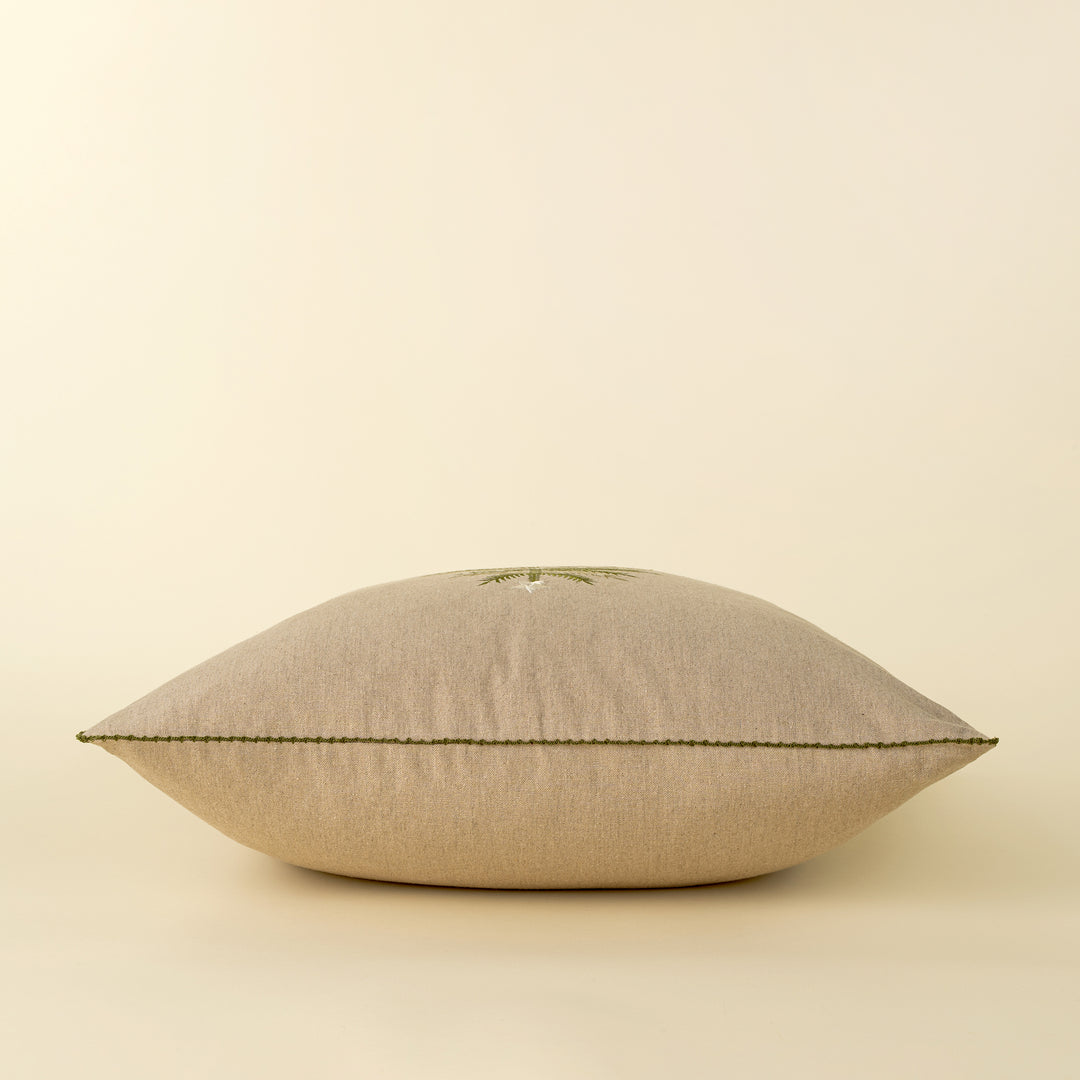 Embroidered Tree Pillow