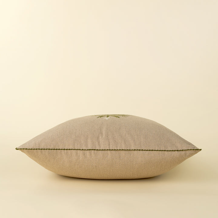 Embroidered Tree Pillow