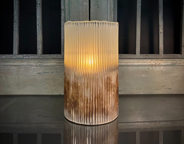 Frosted Bamboo Vessel