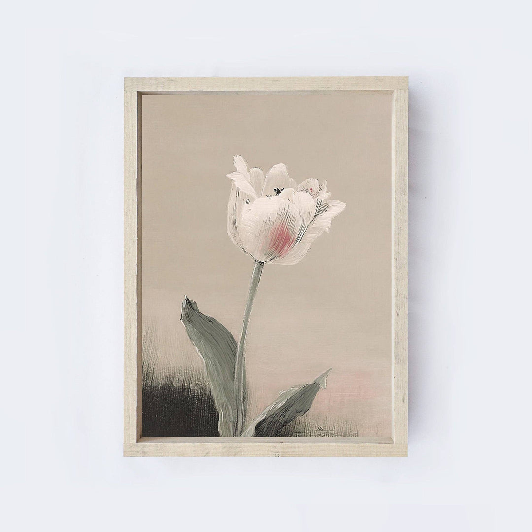 Vintage Framed Tulip Print