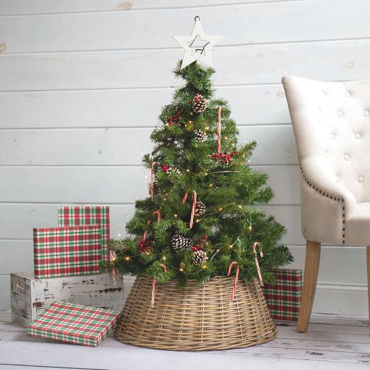 Woven Rattan Tree Skirt