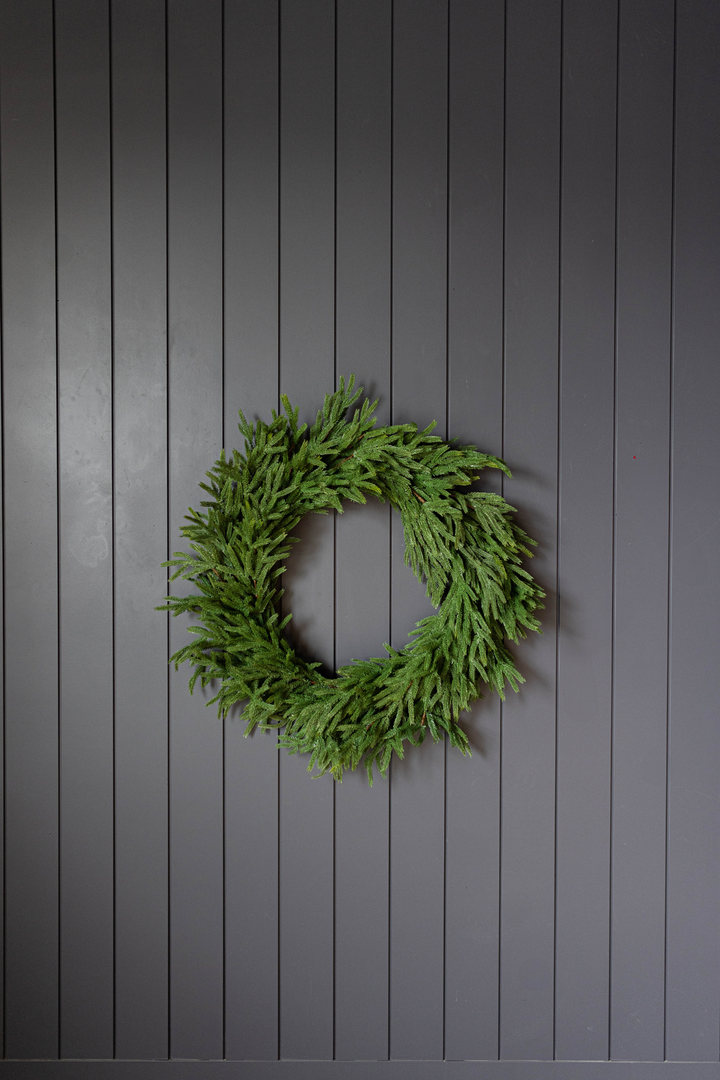 Norfolk Full Real Touch Wreath - 34"