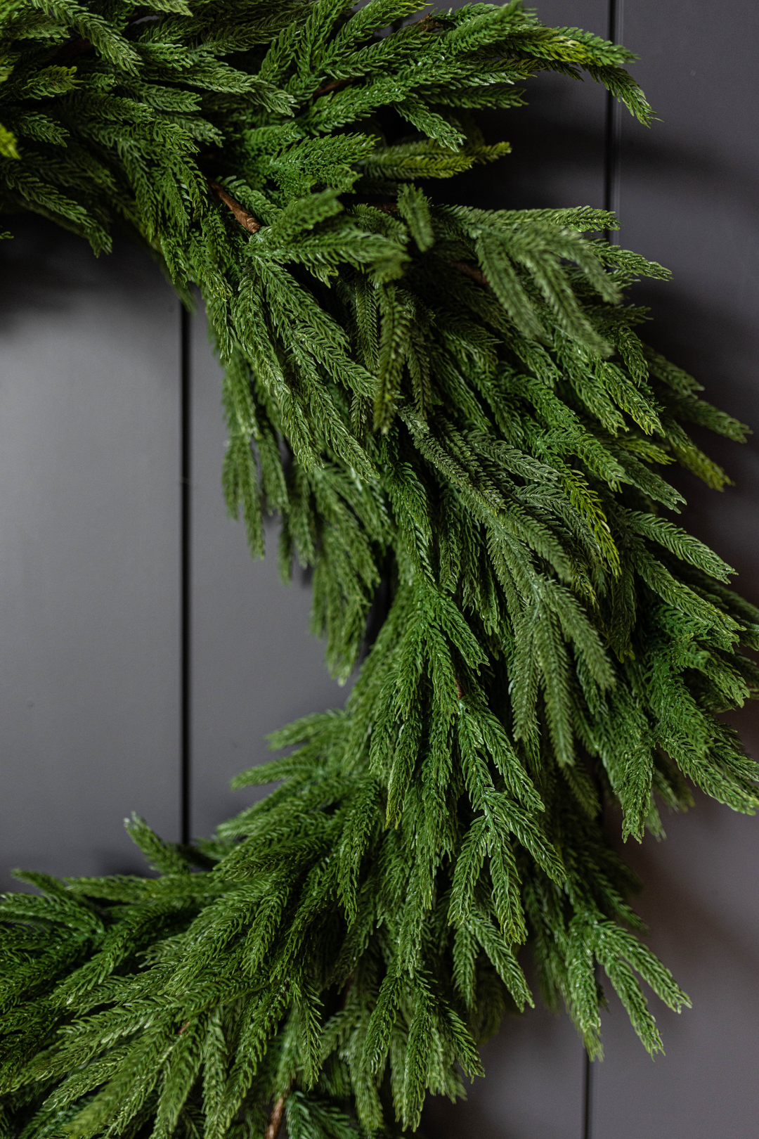Norfolk Full Real Touch Wreath - 34"