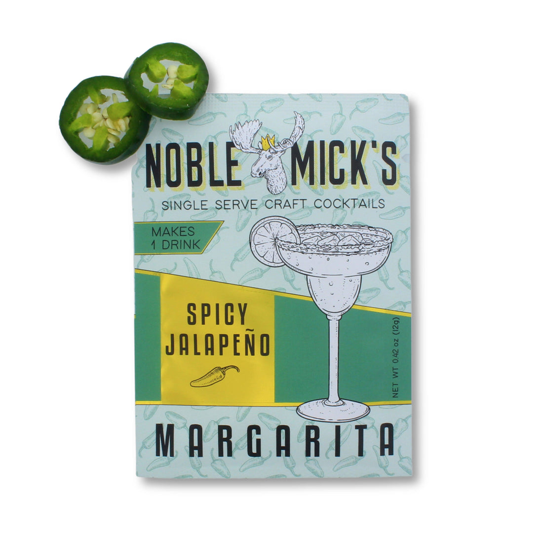 Noble Mick's Spicy Jalapeño Margarita cocktail package 