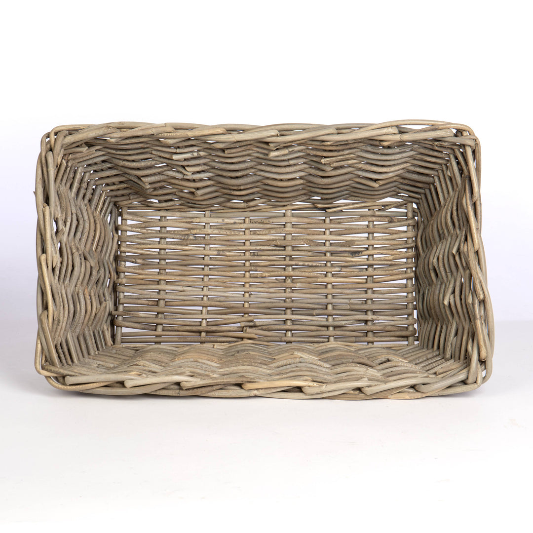 Rectangular Basket in Kubu Grey