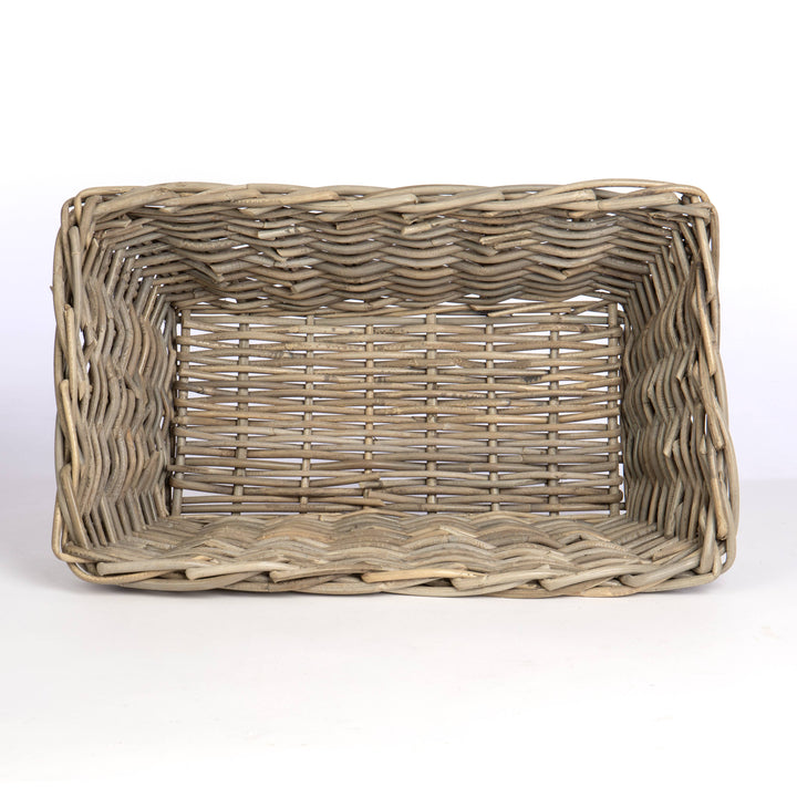 Rectangular Basket in Kubu Grey