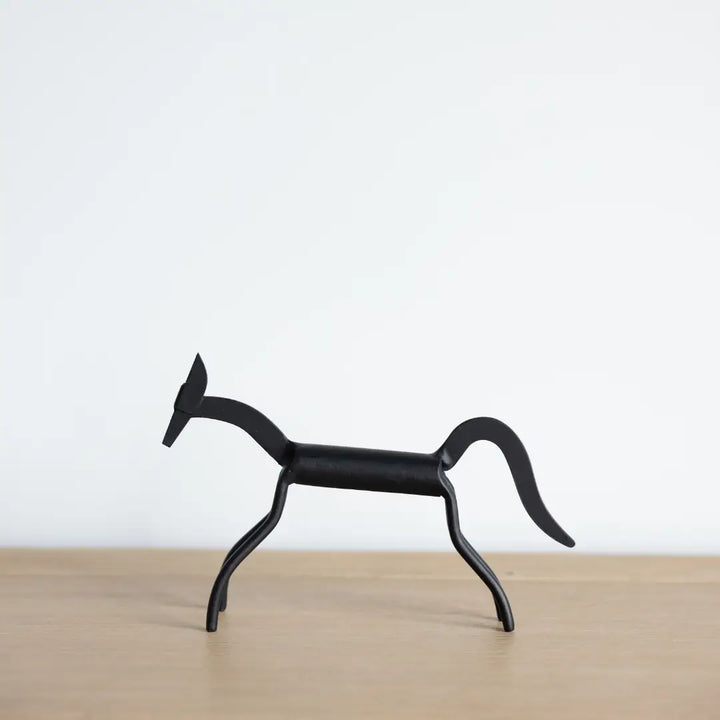 Black Iron Decorative Horse