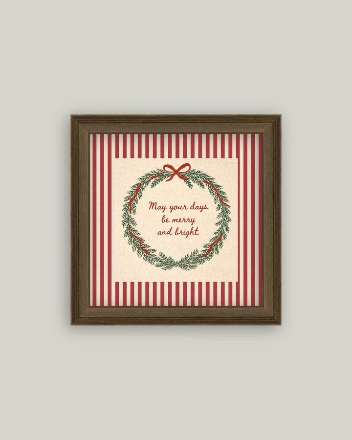 Merry & Bright: 16x16