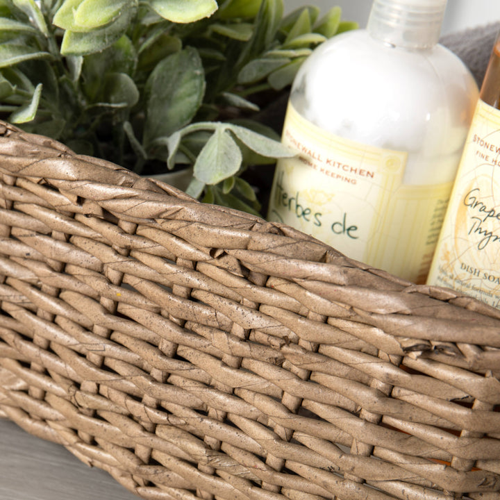 Rectangular Paper Storage Basket