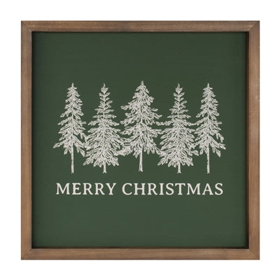 Merry Christmas Tree Frame