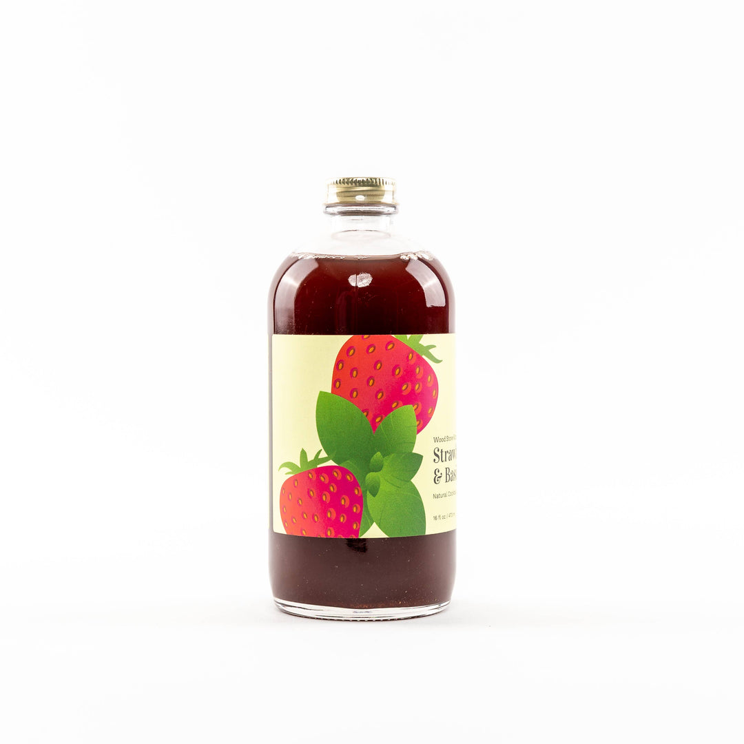 Strawberry & Basil Cocktail Mixer, 16 fl oz
