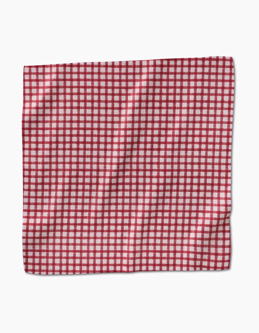 Fireside Plaid Red Dinner Napkin Set