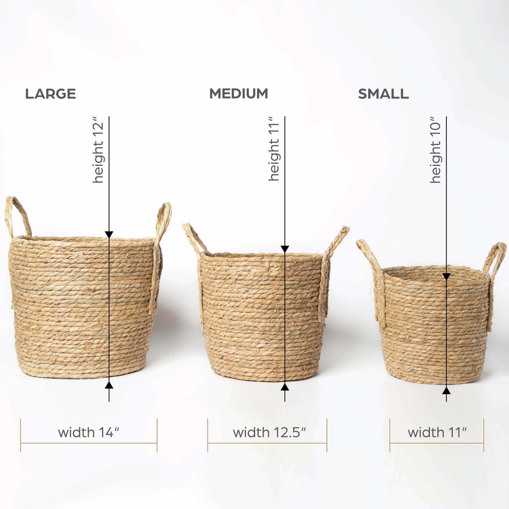 Holland House Seagrass Basket - Thumbnail 3